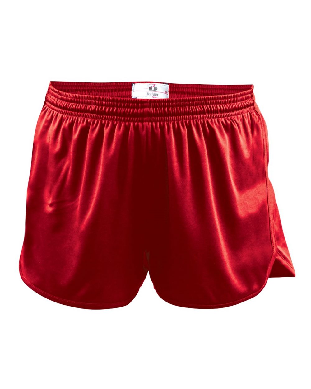 Alleson Athletic Women's B-Core Track Shorts. 7278 - Red
