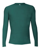 Badger Youth Pro-Compression Long Sleeve T-Shirt. 2605 - Forest