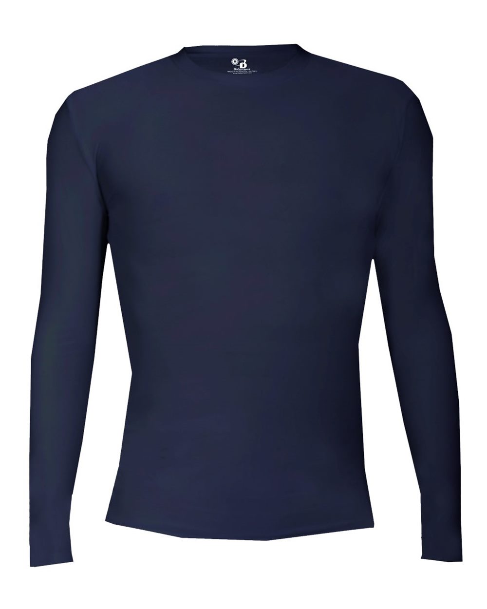 Badger Youth Pro-Compression Long Sleeve T-Shirt. 2605 - Navy