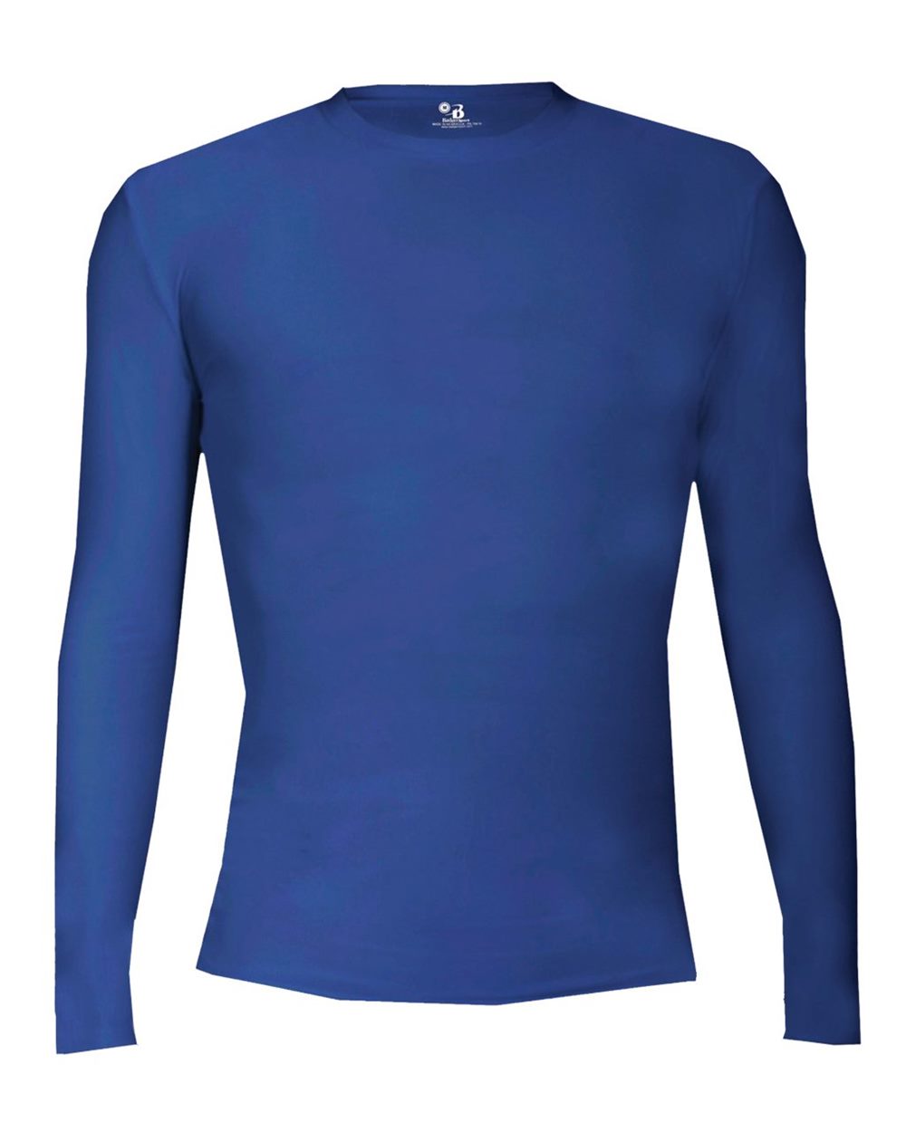 Badger Youth Pro-Compression Long Sleeve T-Shirt. 2605 - Royal