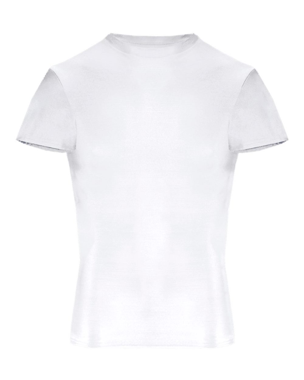 Badger Youth Pro-Compression T-Shirt. 2621 - White