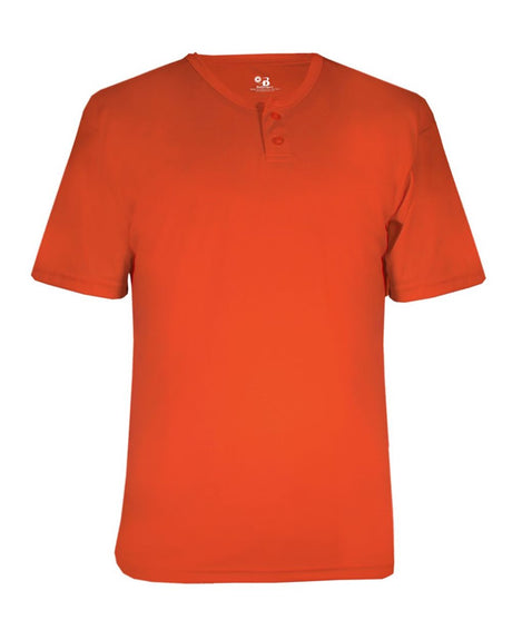 Alleson Athletic Youth B-Core Placket Jersey. 2930 - Burnt Orange