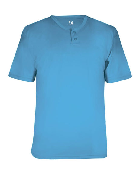 Alleson Athletic Youth B-Core Placket Jersey. 2930 - Columbia Blue