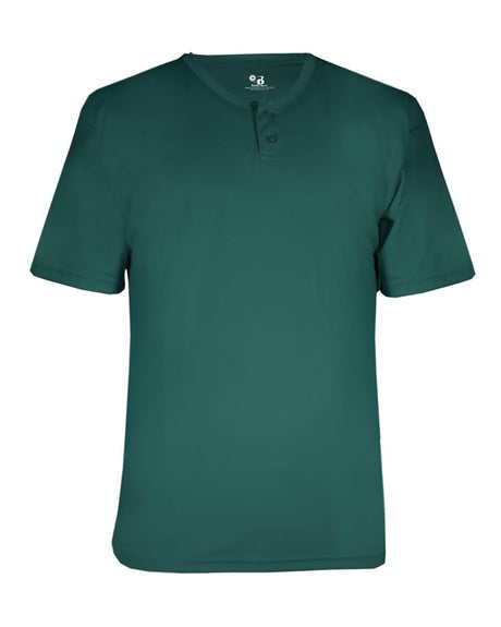 Alleson Athletic Youth B-Core Placket Jersey. 2930 - Forest