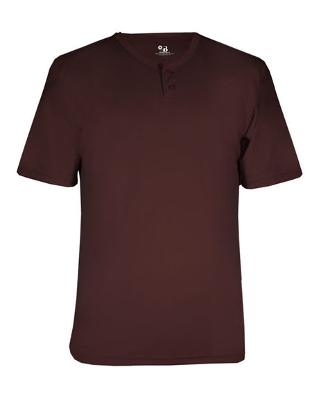 Alleson Athletic Youth B-Core Placket Jersey. 2930 - Maroon