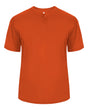 Alleson Athletic Men's B-Core Placket Jersey. 7930 - Burnt Orange