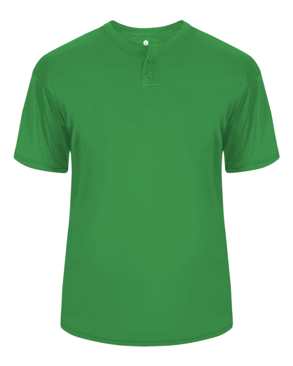 Alleson Athletic Men's B-Core Placket Jersey. 7930 - Kelly