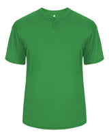 Alleson Athletic Men's B-Core Placket Jersey. 7930 - Kelly