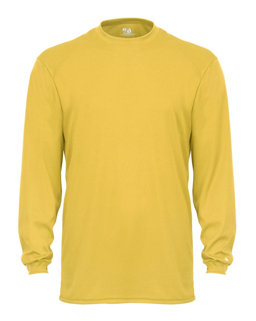 Badger Unisex B-Core Long Sleeve T-Shirt. 4104 - Gold