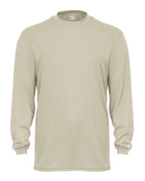 Badger Unisex B-Core Long Sleeve T-Shirt. 4104 - Sand