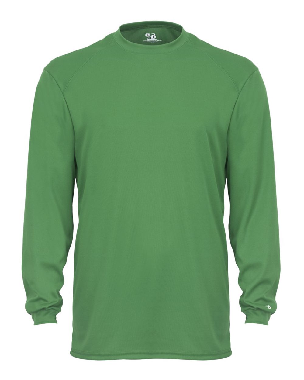Badger Unisex B-Core Long Sleeve T-Shirt. 4104 - Kelly