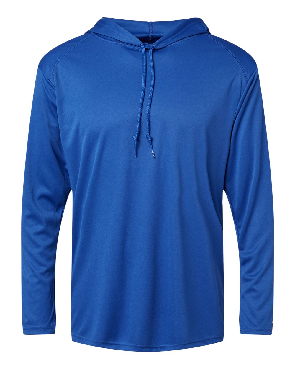 Badger Unisex B-Core Hooded Long Sleeve T-Shirt. 4105 - Royal