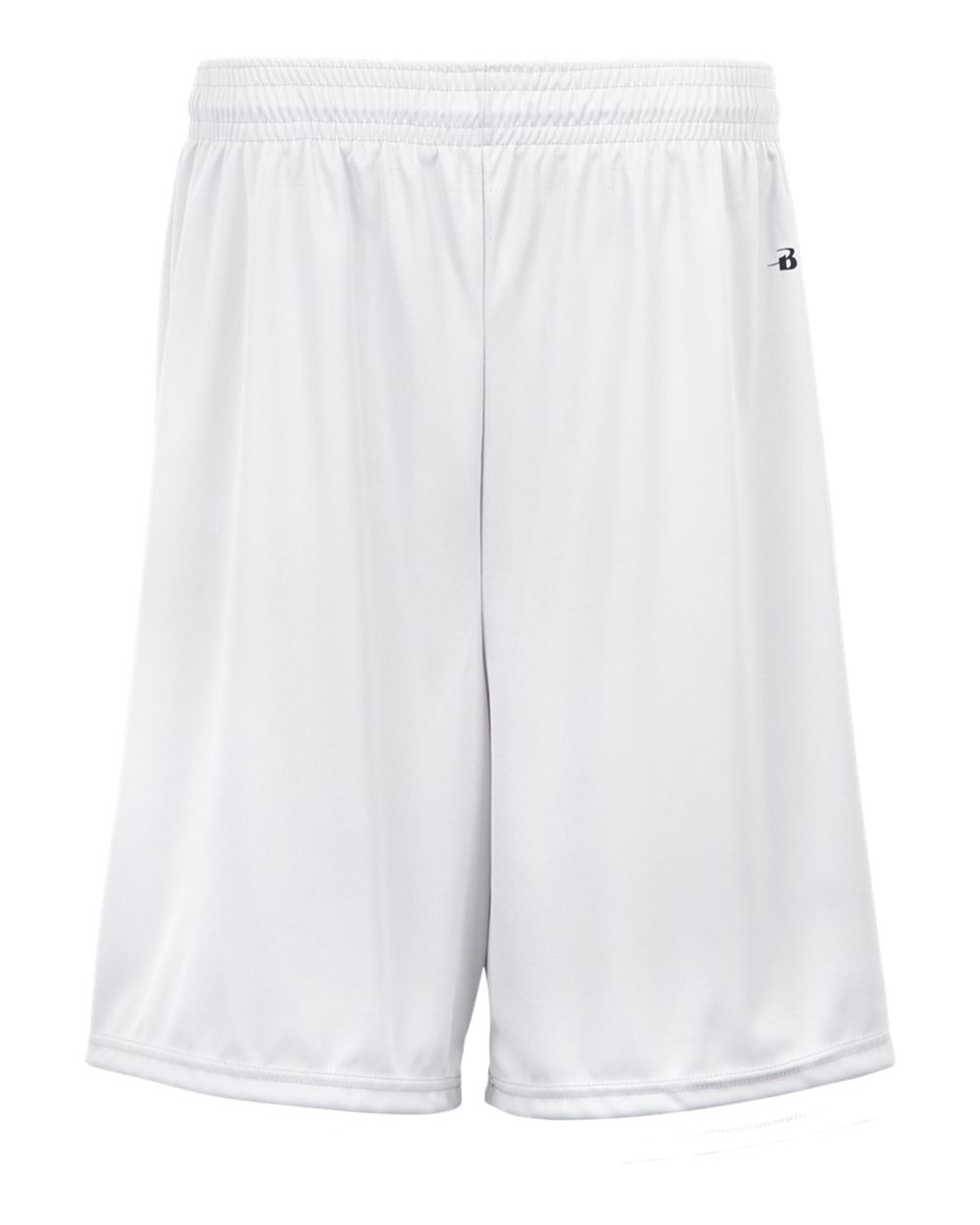 Badger Men's B-Core 7" Shorts. 4107 - White
