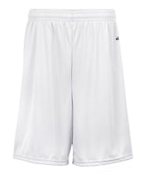 Badger Men's B-Core 7" Shorts. 4107 - White