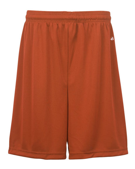 Badger Men's B-Core 9" Shorts. 4109 - Burnt Orange