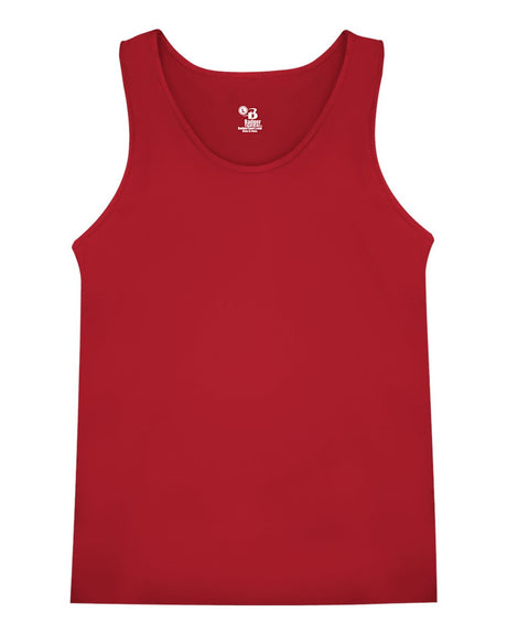 Alleson Athletic Men's B-Core Tank Top. 8662 - Red