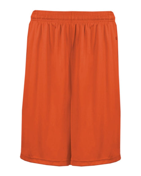 Badger Men's B-Core 10" Shorts with Pockets. 4119 - Burnt Orange