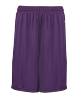 Badger Men's B-Core 10" Shorts with Pockets. 4119 - Purple