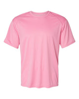 Badger Men's B-Core Sport Shoulders T-Shirt. 4120 - Pink