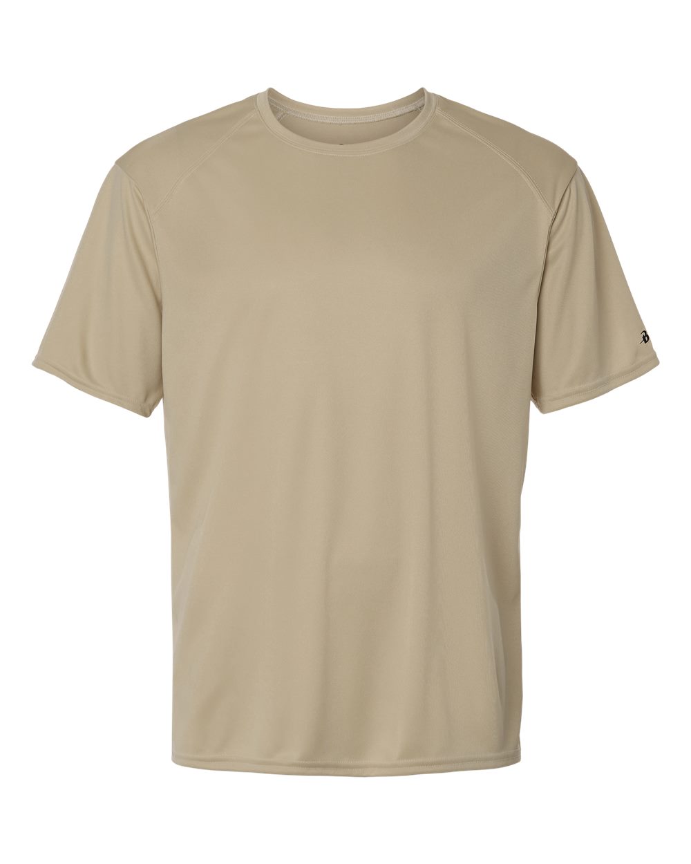 Badger Men's B-Core Sport Shoulders T-Shirt. 4120 - Sand