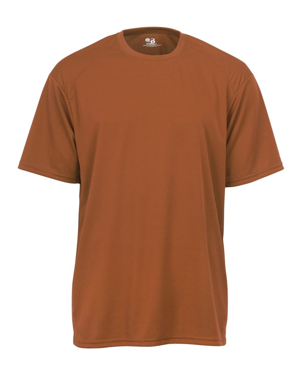 Badger Men's B-Core Sport Shoulders T-Shirt. 4120 - Texas Orange