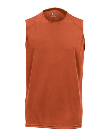 Badger Men's B-Core Sleeveless T-Shirt. 4130 - Burnt Orange