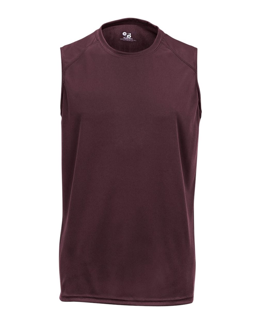 Badger Men's B-Core Sleeveless T-Shirt. 4130 - Maroon