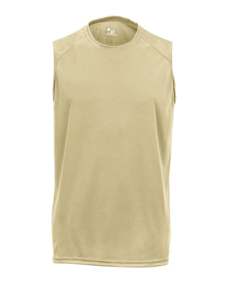 Badger Men's B-Core Sleeveless T-Shirt. 4130 - Vegas Gold