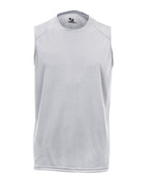 Badger Men's B-Core Sleeveless T-Shirt. 4130 - Silver