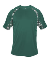 Badger Men's Hook Digital T-Shirt. 4140 - Forest/ Forest