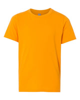Next Level Youth Cotton Tee. 3310 - Gold