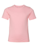 Next Level Youth Cotton Tee. 3310 - Light Pink