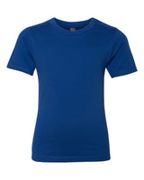 Next Level Youth Cotton Tee. 3310 - Royal