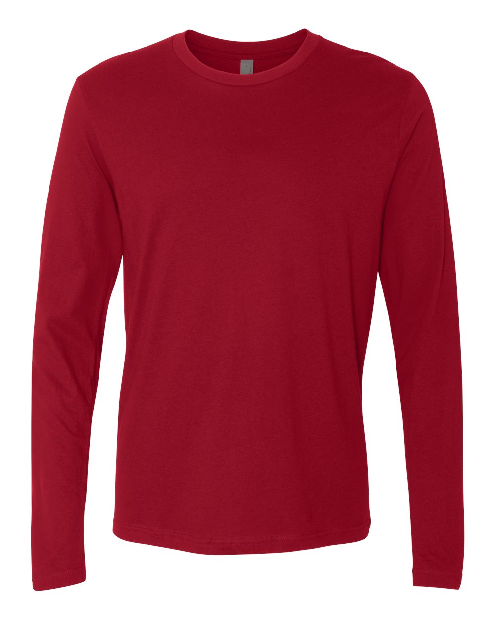 Next Level Unisex Cotton Long Sleeve Tee. 3601 - Cardinal