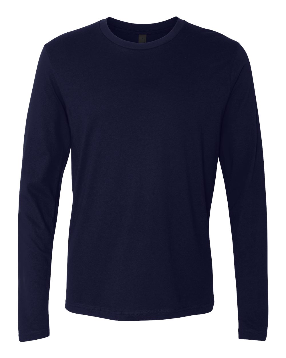 Next Level Unisex Cotton Long Sleeve Tee. 3601 - Midnight Navy