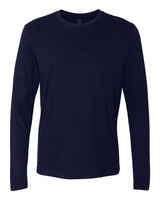 Next Level Unisex Cotton Long Sleeve Tee. 3601 - Midnight Navy
