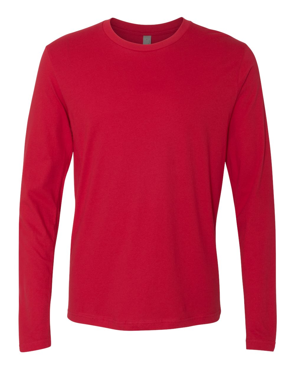 Next Level Unisex Cotton Long Sleeve Tee. 3601 - Red