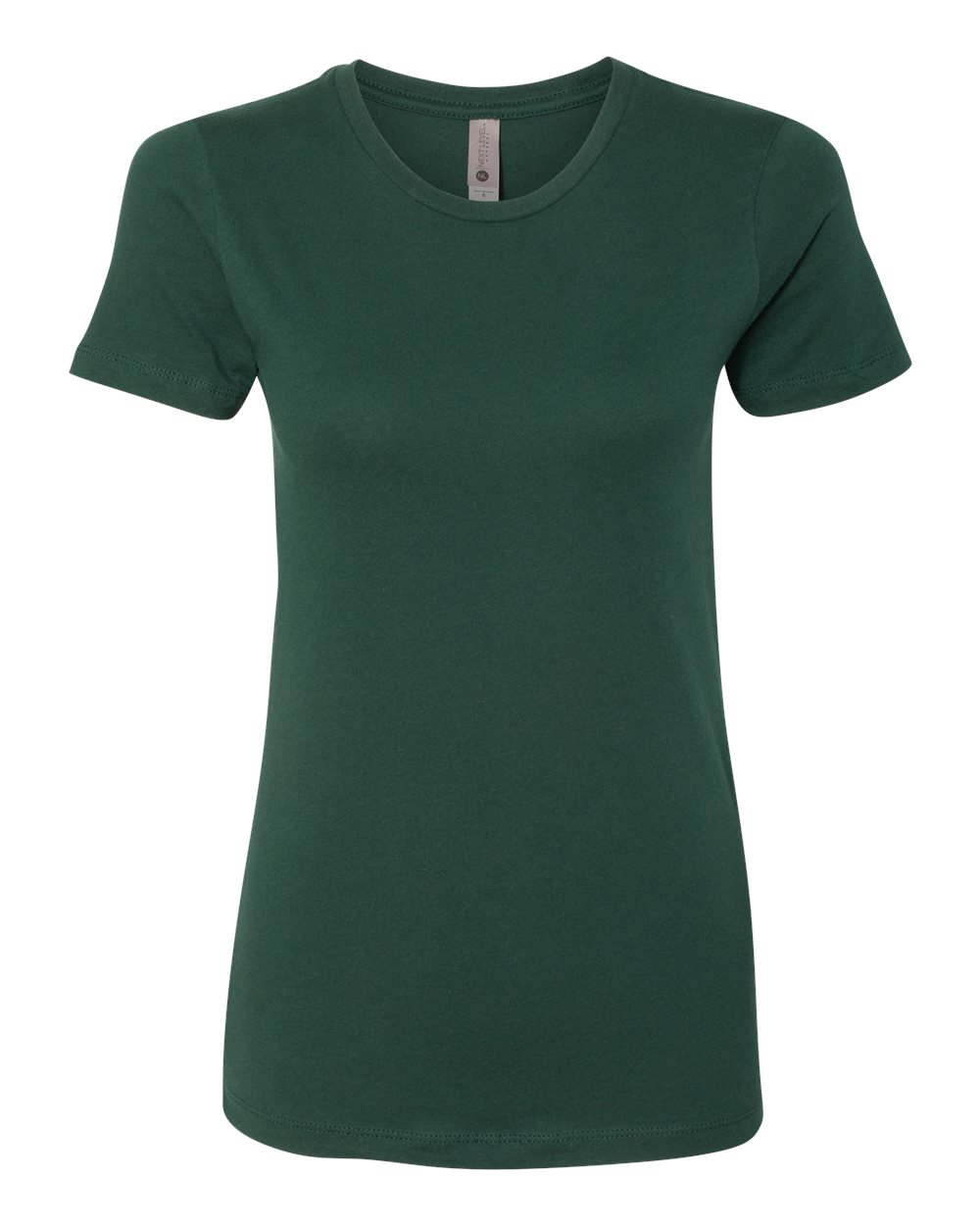 Next Level Women’s Cotton Tee. 3900 - Forest Green