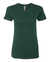 Next Level Women’s Cotton Tee. 3900 - Forest Green