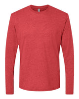 Next Level Unisex Triblend Long Sleeve Tee. 6071 - Vintage Red