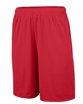 Augusta Sportswear Youth Training Shorts with Pocket. 1429
