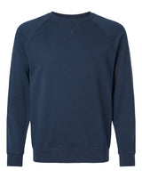 Next Level Unisex Laguna Raglan Crewneck Sweatshirt. 9000 - Midnight Navy