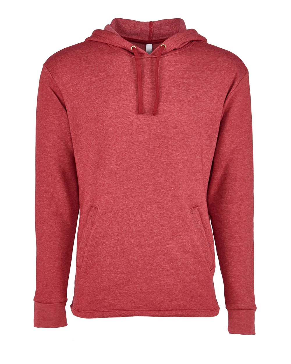 Next Level Unisex Malibu Welt Pocket Hoodie Sweatshirt. 9300 - Heather Cardinal