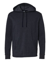 Next Level Unisex Malibu Welt Pocket Hoodie Sweatshirt. 9300 - Heather Midnight Navy