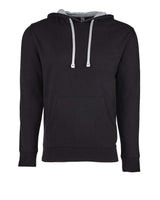 Next Level Unisex Laguna Hoodie Sweatshirt. 9301 - Black/ Heather Grey