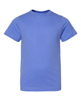 LAT Youth Fine Jersey Tee. 6101 - Carolina Blue