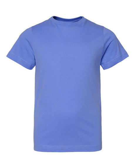 LAT Youth Fine Jersey Tee. 6101 - Carolina Blue