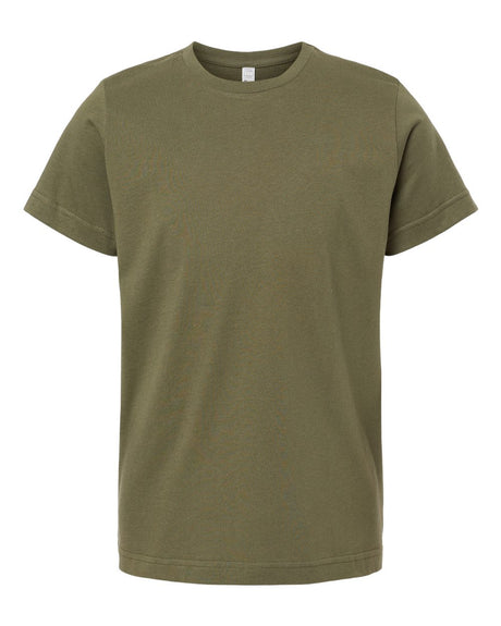 LAT Youth Fine Jersey Tee. 6101 - Military Green