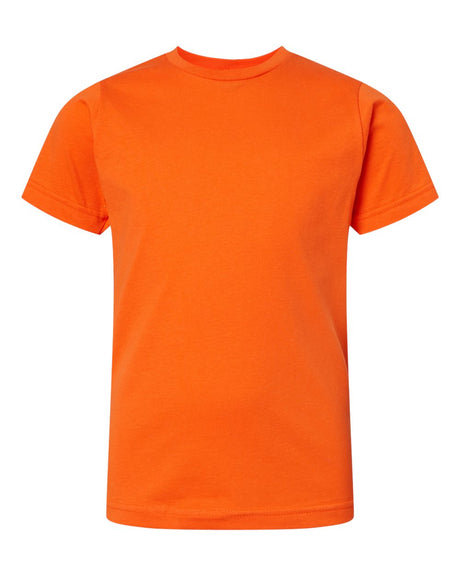 LAT Youth Fine Jersey Tee. 6101 - Orange