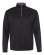 Badger Men's B-Core Quarter-Zip Pullover. 4102 - Black/ Graphite